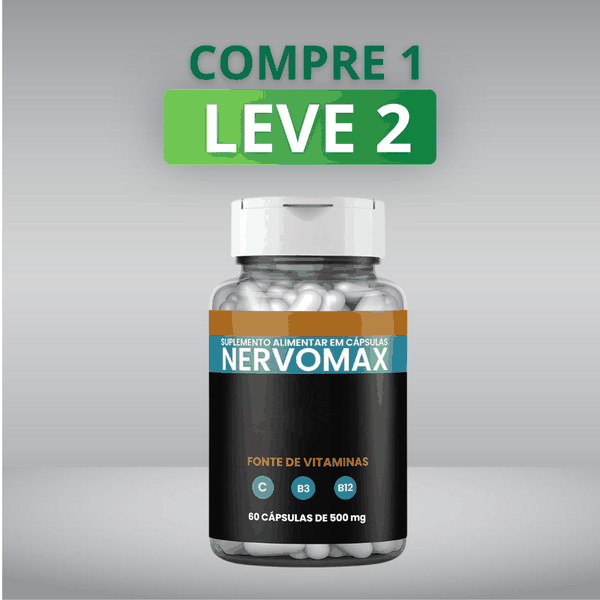Nervomax - 10% de Desconto no Pix + Frete Grátis