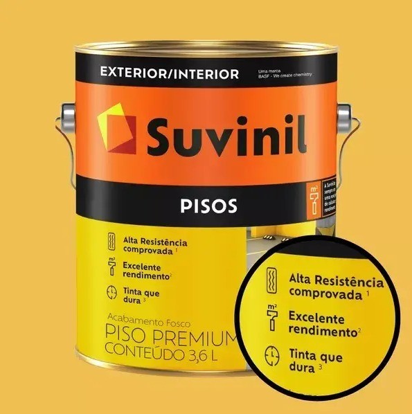 Tinta Para Piso Suvinil 18l