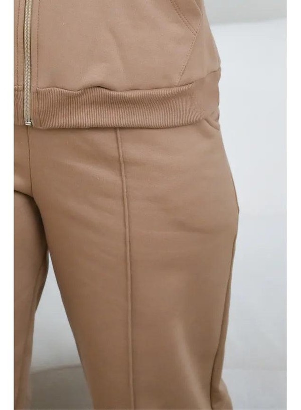 Conjunto Moletom Peluciado Urban Cappucino
