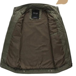 Jaqueta Militar Masculina Plus Size M-6XL - Algodão e Poliéster