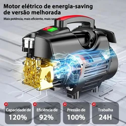 Lavadora de Alta Pressão Soarfly 4800W 245bar — Motor por Indução (127V ou 220V)