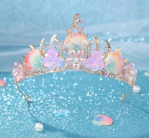 Tiara Coroa Luxo - Fundo do Mar