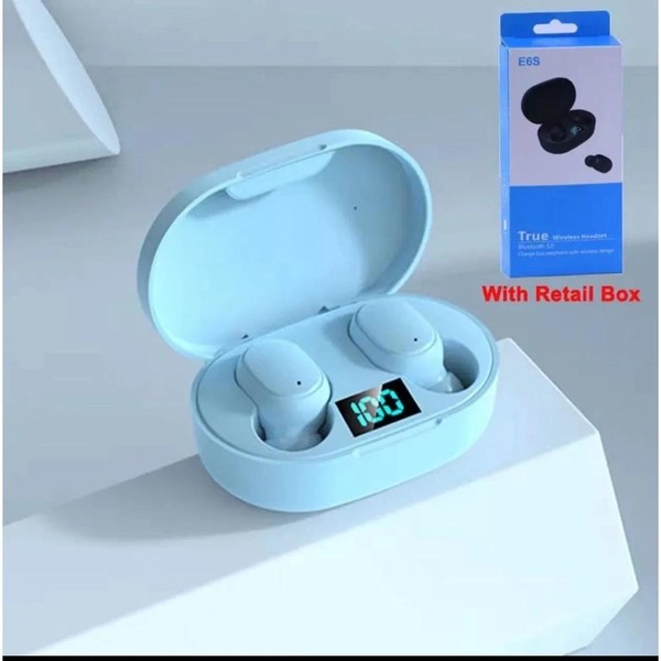 Fashion E6s Fone Sem Fio TWS Bluetooth 5.0