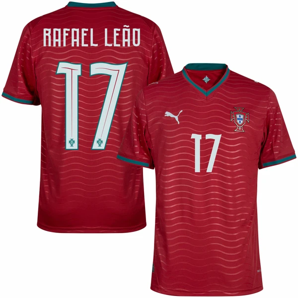 Camisa Seleção Portugal Home 2026/27 R. Leão 17