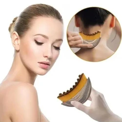Kit com 2 Escovas Faciais para Drenagem Linfática e Skincare
