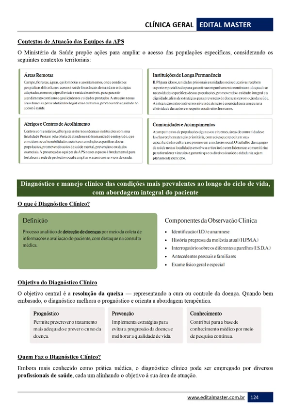 Médico Clínico - Ministério da Saúde
