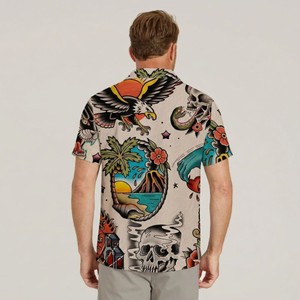 Camisa Vinser Ink Paradise