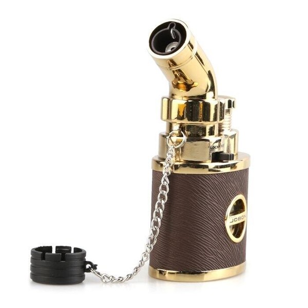 Isqueiro de Mesa Jobon - ZB-635 (1 Chama) - Dourado