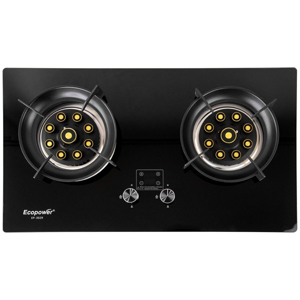 FOGAO ECOPOWER COOKTOP 2 BOCAS bivolt - preto