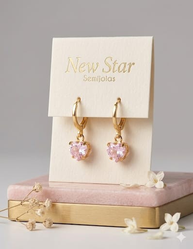 BRINCO NEW START ARGOLINHA DE ZIRCONIA ANTIALERGICO