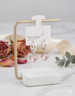 BRINCO NEW START ARGOLINHA DE ZIRCONIA ANTIALERGICO
