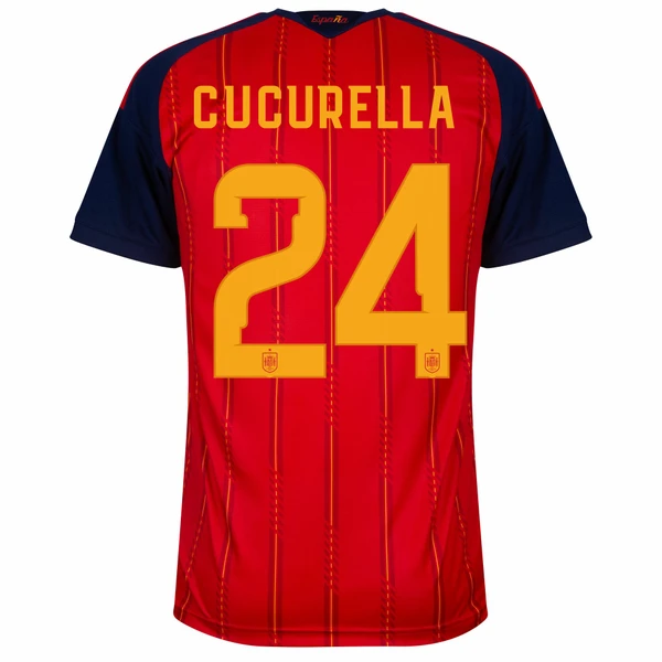 Camisa Seleção Espanha Home 2026/27 Cucurella 24