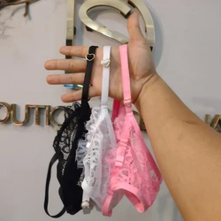 Calcinha Loyse Renda fio duplo regulável