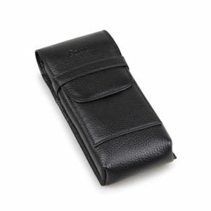 Porta 3 Charutos em Couro Besser - Preto