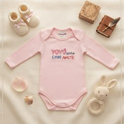 BODY VOVÔZINHO 20685 YUKS ROSA