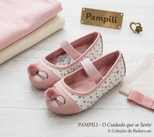 SAPATILHA PAMPILI FOFURINHA ROSA BLUSH SINT - 203312
