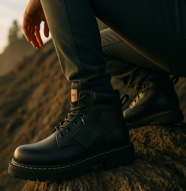 Bota Masculina Impermeável Solado Antiderrapante