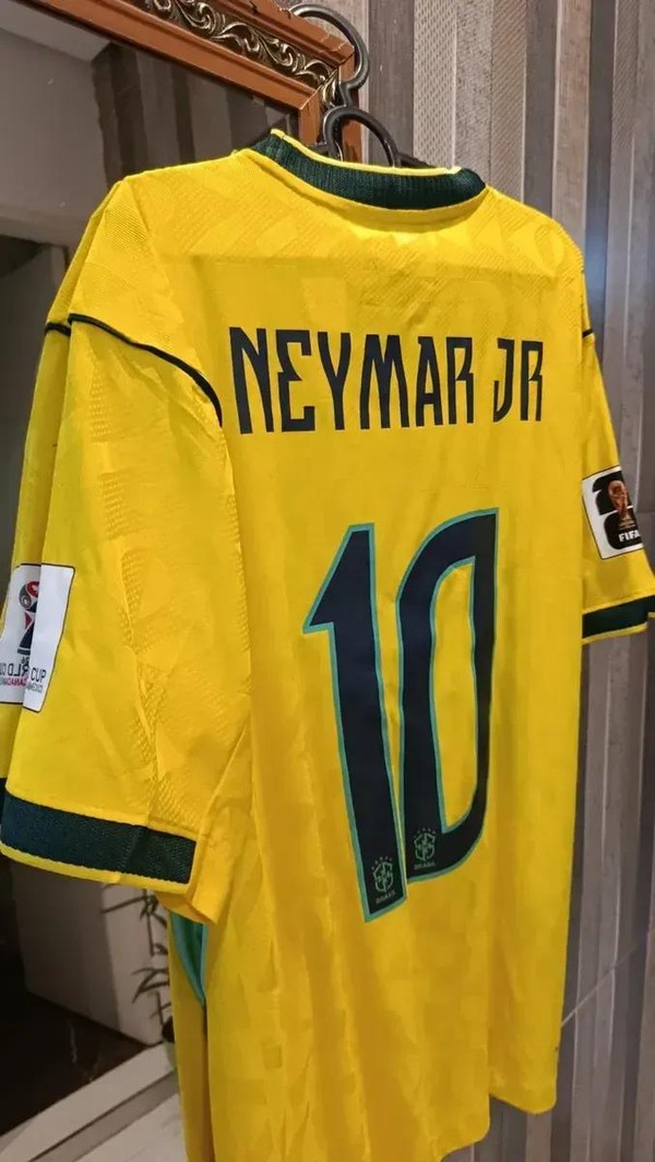Camisa Brasil 2026 Neymar Jr. #10 Amarela Masculina – Lançamento Copa