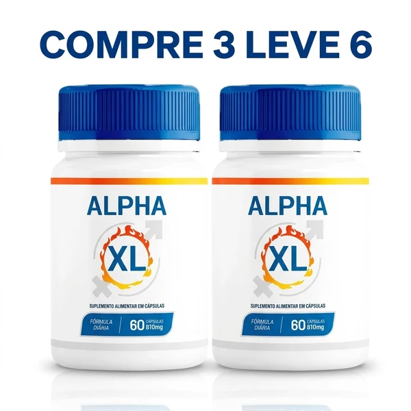 Alpha XL - Suplemento Alimentar - Promoção Exclusiva + Frete Grátis