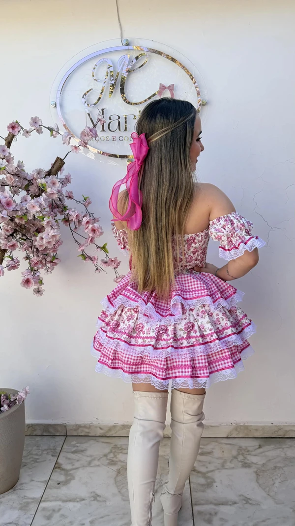 Vestido Junino - Dália