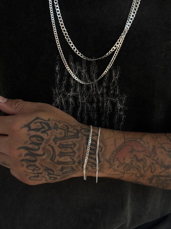LEVE DUAS PULSEIRAS GRUMET 3,5mm/1,5mm