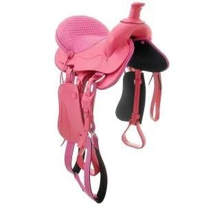 Sela Americana Pinheiro de Luxo 15 polegadas (Rosa)