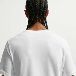 Camiseta Brasil Nike Crest Masculina - Branco