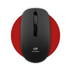 Mouse Sem Fio C3Tech M-W15BK DPI1200 3 Botoes Preto - M-W15BK