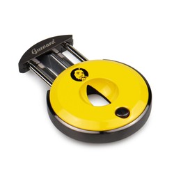 Cortador de Charutos Guevara de Metal (Corte em V) - Amarelo