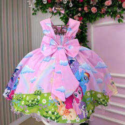 Vestido Temático - My Little Poney 