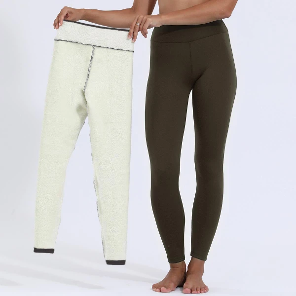  legging termica peluciada gola alta 