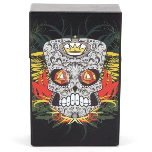 Cigarreira de Plástico - Caveira Mexicana 3