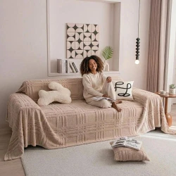 [Leve 2 Pague 1] Capa de Sofá Bella em 100% Algodão Premium (Sala Renovada com Charme!) +BRINDE: 2 Almofadas