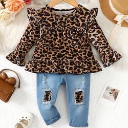 Conjunto Jeans Leopard