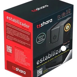Estabilizador TS Shara 500VA 4 Tomadas Saída 115V – 9116