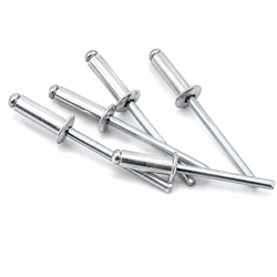 Rebite Pop 206 Alumínio 2,4 x 6 mm - Kit com 100 Unidades | Alta Resistência 