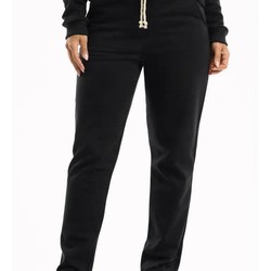Conjunto Moletom Peluciado Basic Preto