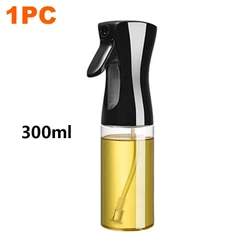200/300/500ml garrafa de spray de óleo churrasco cozinhar pulverizador de azeite de plástico spray de óleo de cozimento garrafa vazia garrafa de vinagre ou escova de óleo