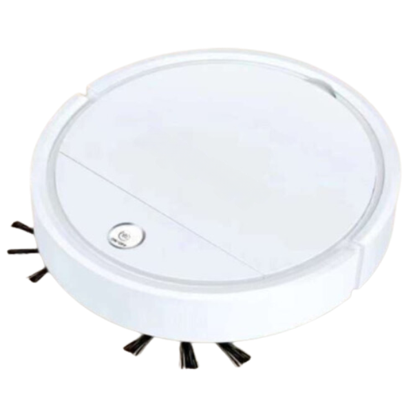 Aspirador De Pó Robô Automático Doméstico Recarregável (BRANCO)