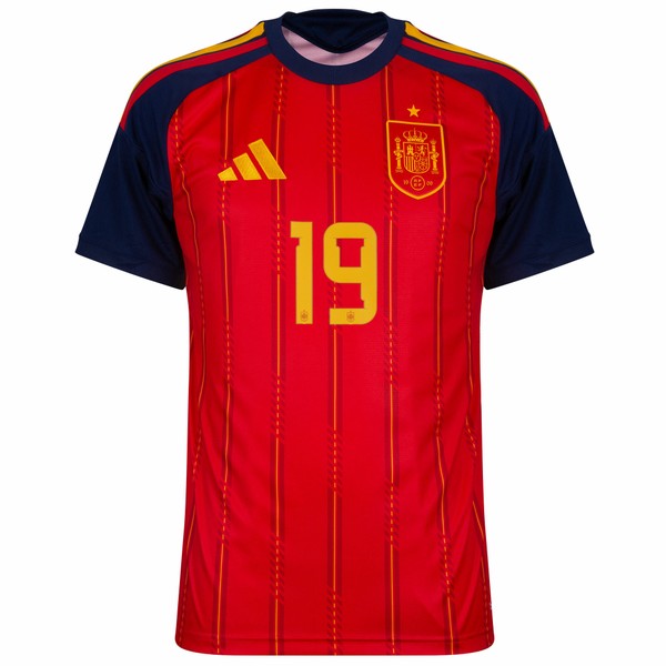 Camisa Seleção Espanha Home 2026/27 Lamine Yamal 19