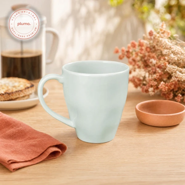 Caneca Porcelana Germer Menta
