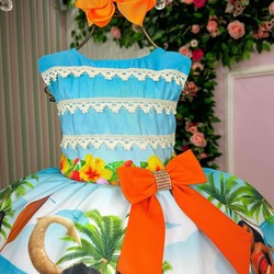 Vestido Temático Elegância - Moana Mar