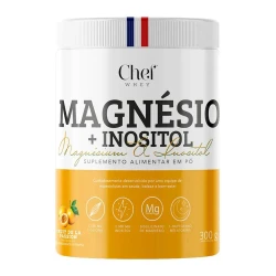 MAGNESIO INOSITOL - COM GLICINA, MELATONINA E TRIPTOFANO - 300G - CHEF WHEY
