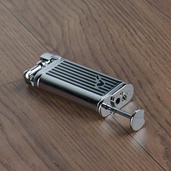 Isqueiro para Cachimbo Spunk Pipes Chrome - Prata