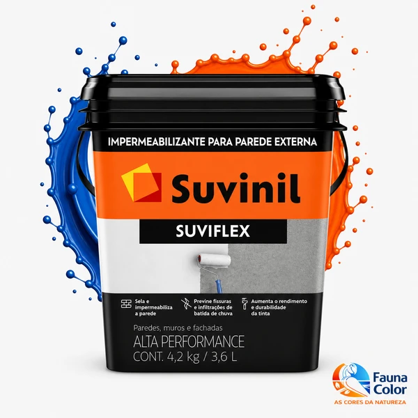 Impermeabilizante Suvinil Suviflex Branco Fosco