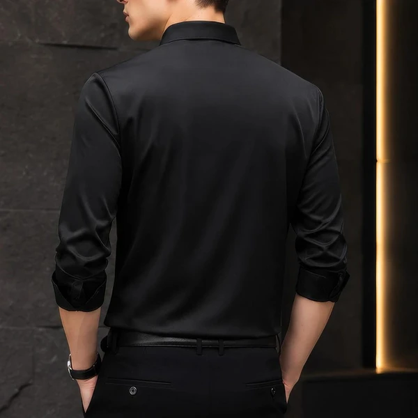[LEVE 5 PAGUE 3] Camisa Masculina Valen Executive em Elastano Premium (Elegância de Homem Alfa)