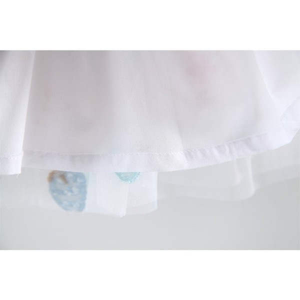 Vestido Tule Estrelinhas