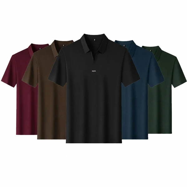 [LEVE 5 PAGUE 3] Camisa Masculina Zorvian em Seda Gelo Premium (Luxo em Cada Detalhe)