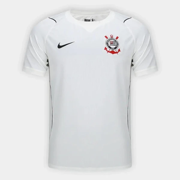 Camisa Corinthians I 2026 Torcedor Nike Masculina - Branco