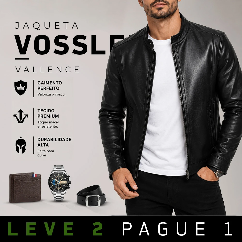 Jaqueta Vossler Couro Premium